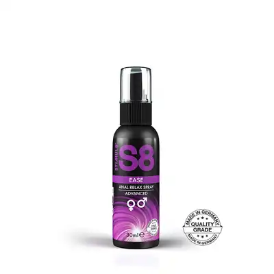 S8 - Ease Anal Relax Spray 30ml. Relaksujący spray analny idealny do precyzyjnej aplikacji