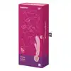 Satisfyer - Triple Lover Pink. Wibrator z króliczkiem i magiczna różdżka, potrójna stymulacja to trzy razy więcej przyjemności