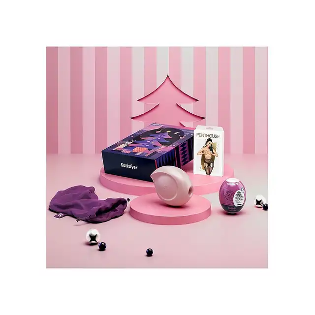 Satisfyer - Christmas Advent Box. Zestaw upominkowy w formie kalendarza adwentowego. Specjalnie wyselekcjonowane gadżety ucieszą każdego obdarowanego