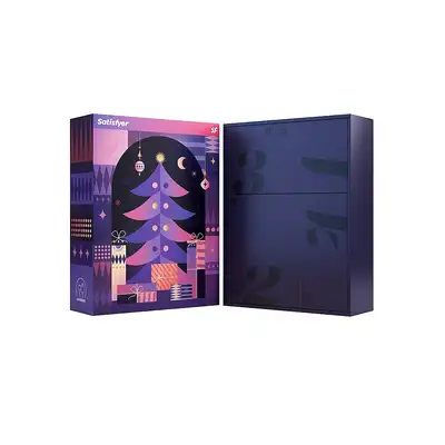 Satisfyer - Christmas Advent Box. Zestaw upominkowy w formie kalendarza adwentowego. Specjalnie wyselekcjonowane gadżety ucieszą każdego obdarowanego