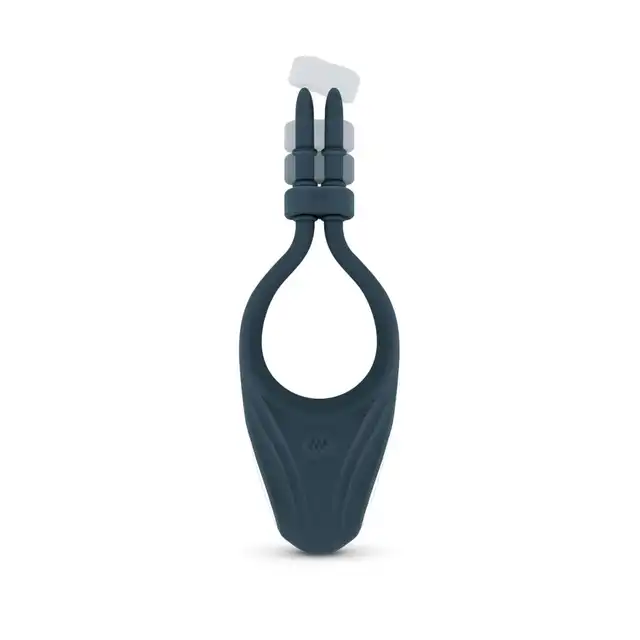 Boners - Adjustable Cockring. Regulowany, silikonowy, wibrujący ring na penisa z 10 trybami. Odkryj nowe oblicza przyjemności