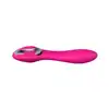 Elys – Concave Pink USB. Różowy, wykonany z silikonou wibrator do stymulacji punktu G. Intrygujący wklęsły design. 