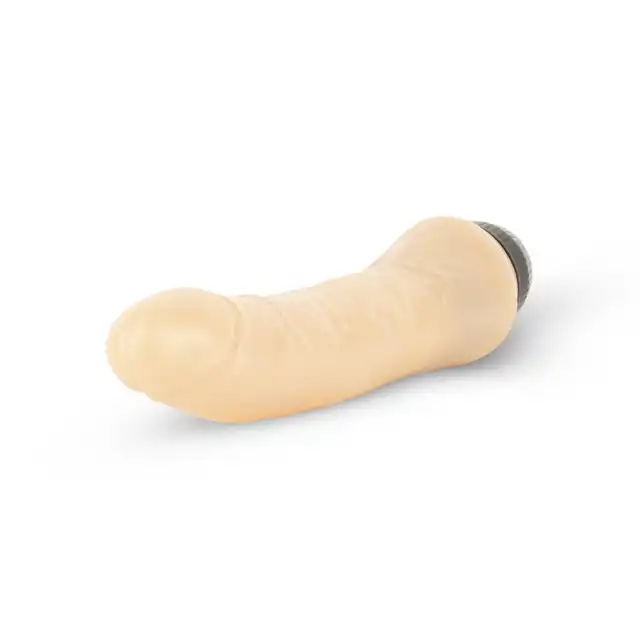 Easy Toys - Jelly Passion Realistic Vibrator Skin. Realistyczny wibrator o kształcie z naturalnymi żyłkami i żołędzią, płynna regulacja mocy wibracji