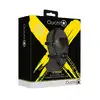 Ouch! - Blindfolded Head Mask Harness with Solid Ball - harness z opaską na oczy i gagiem. Przejmij kontrolę!