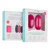 Easy Toys - XL Vibrating Egg With Remote Control - Pink - wibrujące jajeczko ze zdalnie sterowanym pilotem
