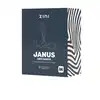 Zini - Janus Anti Shock Medium Black. Silikonowy stymulator prostaty o ergonomicznym i super stymulującym kształcie, prosta konstrukcja o genialnym działaniu
