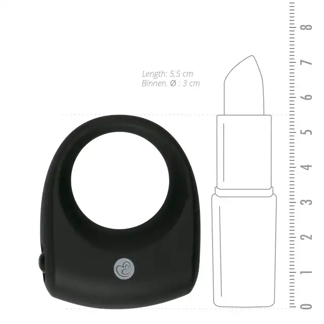 Easy Toys - Vivid Cock Ring - ring na penisa z wibratorem. Mocniejsza i dłuższa erekcja!