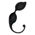 Silicone -  Palline blacky trigger. Silikonowe, podwójne kulki gejszy, do treningu i stymulacji, połączenie komfortu i funkcjonalności