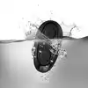 Rocks Off - The-Vibe 2 Prostate Vibrator with Remote Control. Nowoczesny, czarny stymulator prostaty z podwójnym ringiem i pilotem 