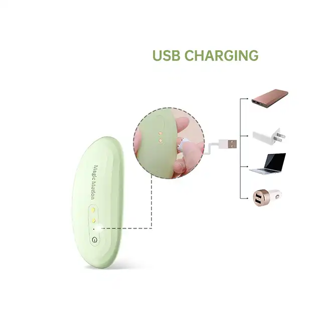 Magic Motion - Nyx Smart Panty Vibrator Green. Wibrująca, zielona, zdalnie sterowana przez aplikację wkładka do majtek z funkcją budzenia. Poznaj niesamowite możliwości!