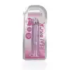 RealRock - Crystal Clear 7" Pink. Realistyczne dildo z przyssawką w podstawie, przezroczysty materiał o delikatnym różowym zabarwieniu