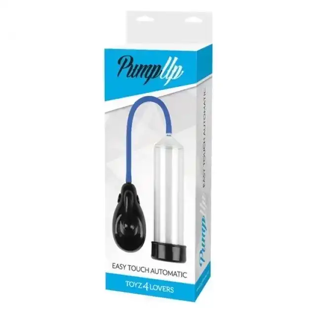 Pump up - easy touch automatic. Automatyczna pompka do penisa z przezroczystym cylindrem, wzmacnia erekcję i satysfakcję seksualną