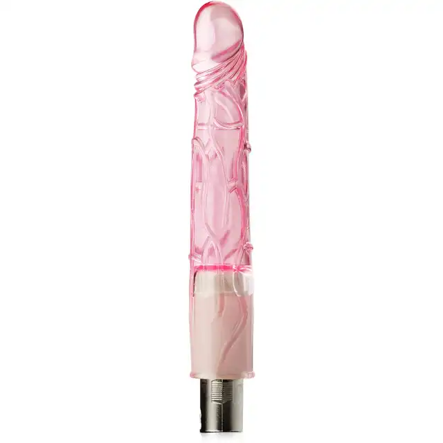 SDD Erotica - Sex Machine Vibrator Pink. Mała, regulowana sex maszyna z różowym dildo. Do 420 ruchów na minutę!