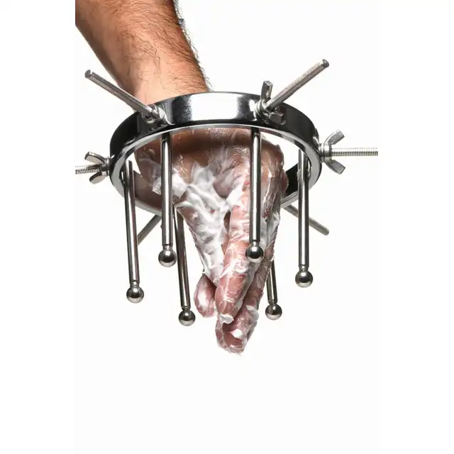 Master Series - Oculus Stainless Steel Anal Explorer. Ekstremalny wziernik analny ze stali nierdzewnej o max. rozwarciu 10 cm. Mocne doznania!