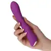 Elys – Convex Purple USB. Fioletowy silikonowy wibrator z delikatnym kształcie S. Doskonały do stymulacji punktu G. 9 trybów wibracji