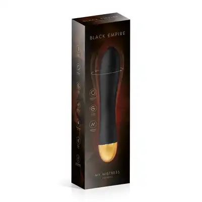 Black Empire - My Mistress Rotary Vibrator. Wibrator rotacyjny o klasycznym kształcie, genialna stymulacja punktu G z obrotową funkcją