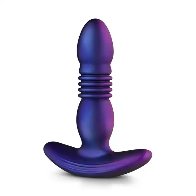 Hueman - Thrusting Buttplug - korek analny z funkcją wibracji oraz ruchem posuwistym! 