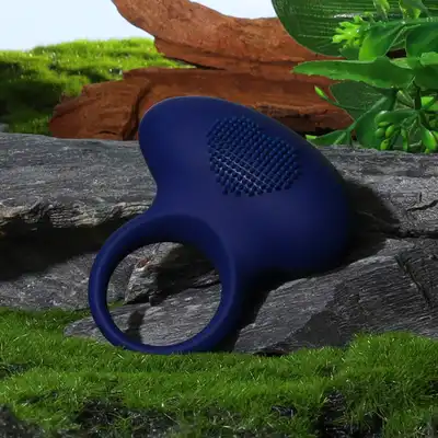 #Enjoy - Vibrating Cock Ring Emphasis Heart. Elastyczny, wibrujący pierścień erekcyjny na przedłużenie stosunku