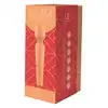 Glam - Wand Vibrator Orange - wibrator magiczna różdżka. Daj się ponieść przyjemności z intensywnymi wibracjami