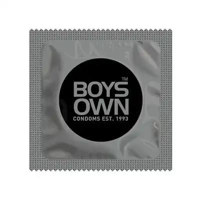 EXS - Boys Own 1szt. Wzmacniane prezerwatywy do seksu analnego, dodatkowo wzmocnione, przeznaczone do intensywnej penetracji