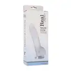 Real Rapture - Dildo Clear Passion XL 2-  realistyczne, duże dildo z przyssawką. Przezroczyste