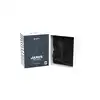 Zini - Janus Anti Shock Medium Black. Silikonowy stymulator prostaty o ergonomicznym i super stymulującym kształcie, prosta konstrukcja o genialnym działaniu