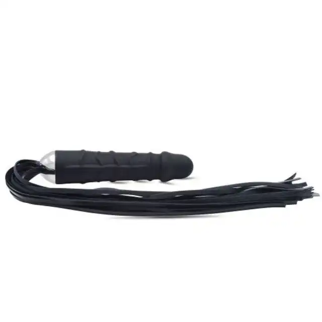 Darkside - Anal dildo Real Whip. Wyjątkowe połączenie realistycznego dildo analnego z pejczem do głaskania lub karania w stylu BDSM