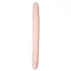 Easy Toys - Double Ended Dildo Skin - dwustronne dildo. Podwójna stymulacja w Twoim zasięgu!