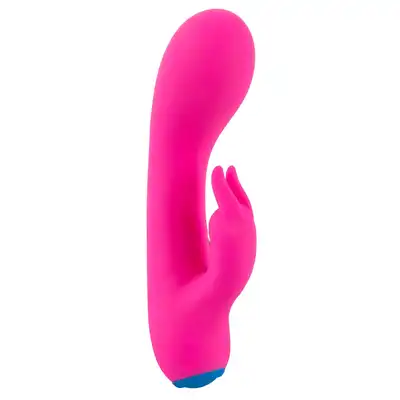 Bunt. - rabbit vibrator - wibrator z króliczkiem dla podwójnej przyjemności! Uroczy różowy kolor
