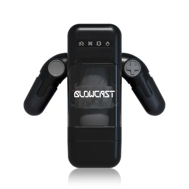 BLOWCAST - Blowbot Automatic Masturbator. Nowoczesny masturbator z wibracjami, funkcją ruchu posuwistego i podgrzewaniem. Nowy wymiary realistycznej przyjemności