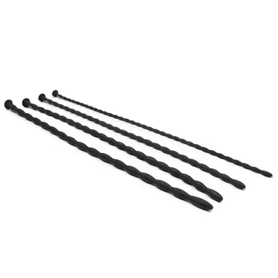 Sinner Gear - Silicone Dilator Set - Small. Zestaw 4 silikonowych dilatorów. Wysokiej jakości sondy do cewki moczowej. 