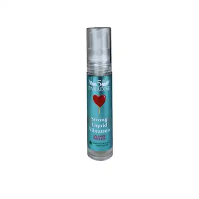 5th Paradise - Strong Liquid Vibration Lollipop 10 ml. Innowacyjny wibrator w płynie o aromacie i smaku lizaka, formuła wzbogacona o aktywne składniki roślin lasu amazońskiego
