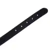Oproducts - Collar with Bell PU-Leather. Czarna obroża z ekoskóry z intrygującym dzwoneczkiem. 