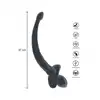 Taboom - Puppy Play Wiggle Tail. Niesamowity wibrujący plug analny z ruchomym, merdającym psim ogonkiem!