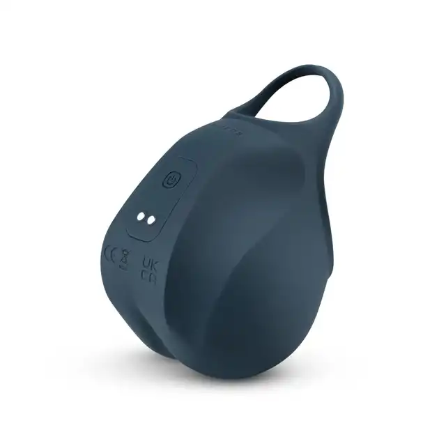 Boners - Stimulating Ball Pouch. Erekcyjny pierścień z wibrującą kieszonką na jądra, 10 trybów wibracji i trybów