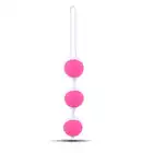 Toyz4Lovers - Vaginal balls triple triple White - kulki gejszy do ćwiczeń mięśni Kegla. Różowe