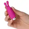 Useme - Bullet Finger Fan Ears. Mini wibrator z elastycznymi uszkami do stymulacji łechtaczki i stref erogennych