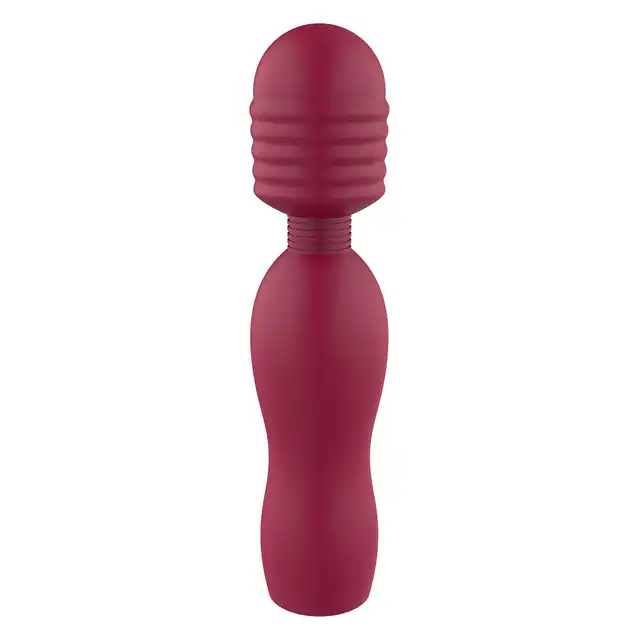 Dream Toys - Glam Travel Wand. Bordowa,e elegancka mini, magiczna różdżka doskonała do zabrania w podróż!
