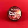 Amoreane - Massage Candle Eternal Rose. Świeca do masażu o świeżym zapachu różanym, baza z oleju sojowego nawilży oraz zregeneruje skórę