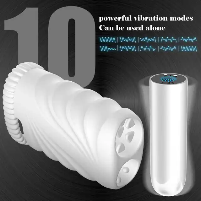 Boys Of Toys - Soft Vibrating Bullet Stroker. Rewolucyjny męski masturbator ze śliśle przylegającym otworem stymulacyjnym i ringiem na penisa