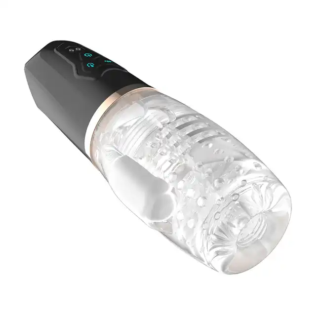 B-Series - Blowjob Sucker. Nowoczesny, wielofunkcyjny masturbator dla mężczyzn z opcją ssania i wibracji. Realistyczne doznania dzięki najnowszej technologii