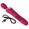 Javida - Warming &amp; Thrusting. Wielofunkcyjny wibrator z ruchomą główką z funkcją posuwu i podgrzewania, 7 trybów wibracji i 3 prędkości ruchu posuwistego
