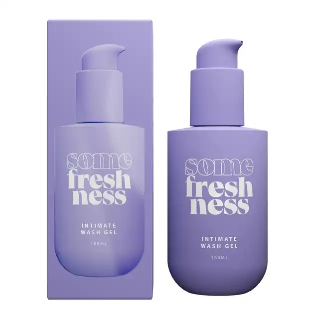SOME WASH - Intimate Wash 100ml. Delikatny żel do mycia okolic intymnych, zapewnia naturalną równowagę pH, odżywcze oczyszczanie i codzienną ochronę
