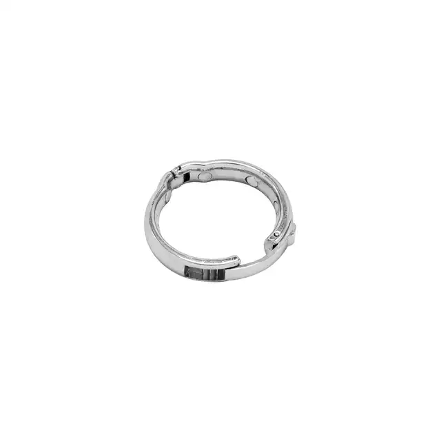 Locked - Cuff 30/35 mm. Nowoczesny metalowy pierścień na penisa z regulacją i magnetyczną kompresją. Doskonałe narzędzie dla trwałej erekcji i intensywnych orgazmów