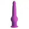 Blush - Impressions New York Gyroquake Dildo Purple. Ruchomy wibrator o realistycznym designie i ekscytujących funkcjach ruchu posuwistego i wibracji