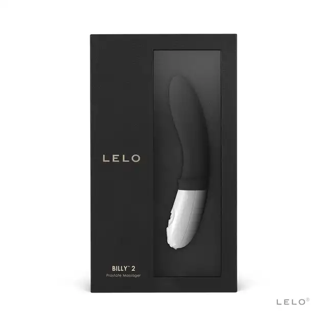 Lelo - Billy 2. Wibrujący stymulator prostaty o smukłym, ergonomicznym kształcie dopasowującym się do ciała i ultra gładkim wykończeniu