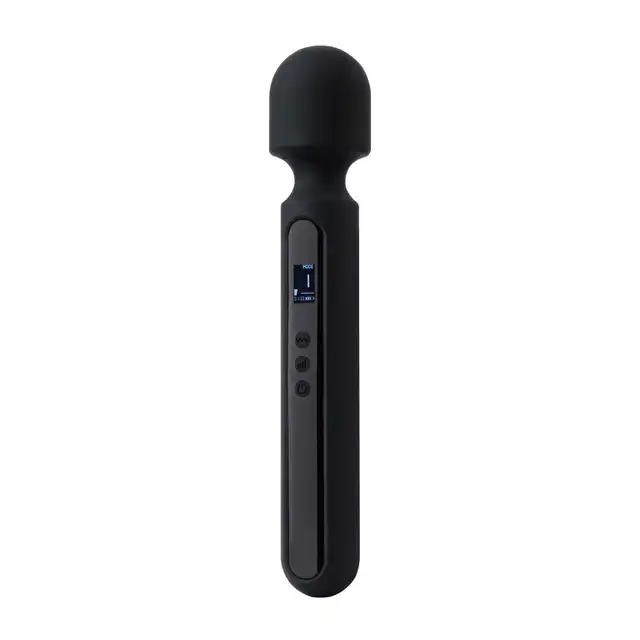Rimba - SN05 Large Wand - duża, magiczna różdżka idealna do ciała! Wyświetlacz LCD