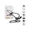 CalExotics - Boundless Rechargeable Harness. Wibrujący strapon z regulowaną uprzężą na biodra i uda, wielofunkcyjna przygoda pełna intensywnych wrażeń