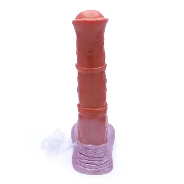 Kiotos Monstar - Dildo Beast 58 XL Squirt. Ogromne dildo w kształcie członka bestii, penis z wytryskiem. Bestia intensywnych doznań