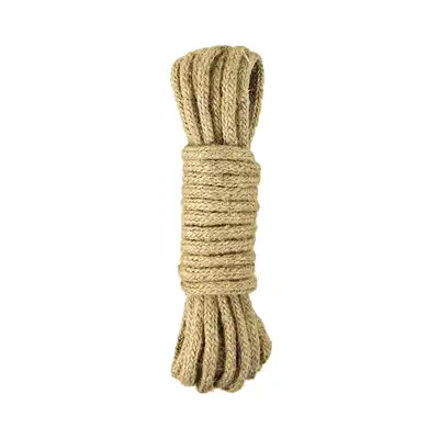 Sweet Caress Sm - Bondage Hemp Rope 5m. Wytrzymała lina do krępowania wykonana w 100% z konopi, solidne wykonanie i trwałość